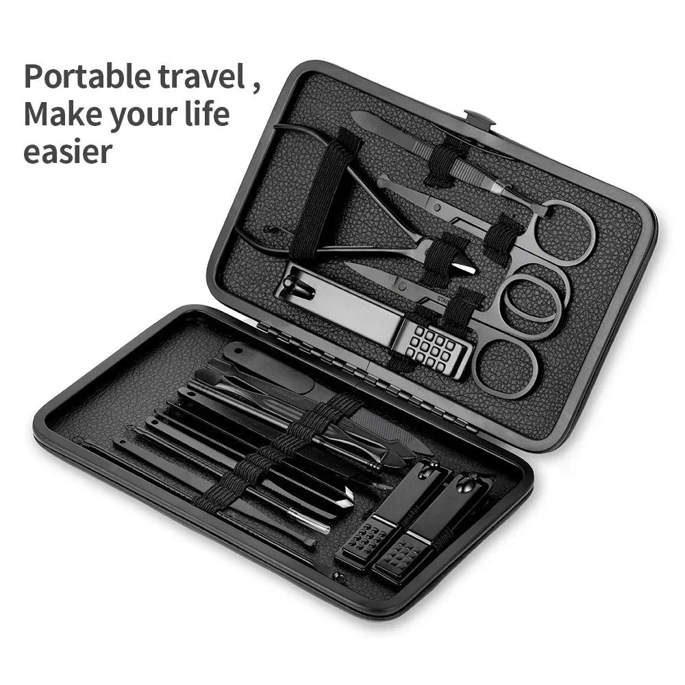 7-18pcs Stainless Steel Manicure Set