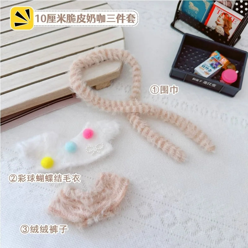 Yoocour Labubu Furry Puppy Onesie Set