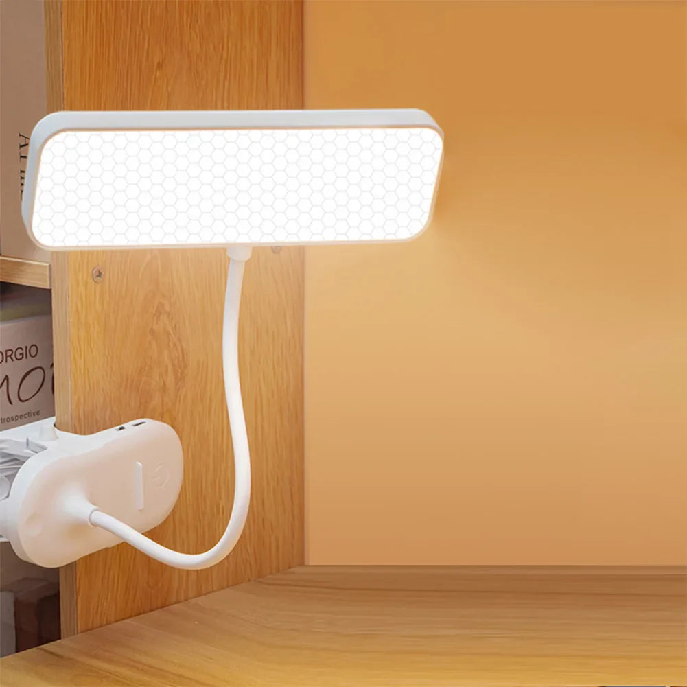 Bendable USB Clip Reading Lamp