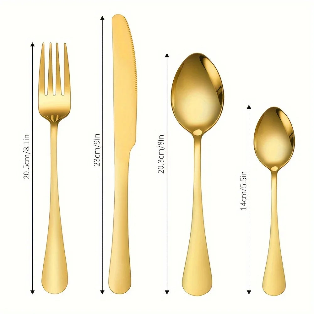 Elegant Stainless Steel Cutlery Set