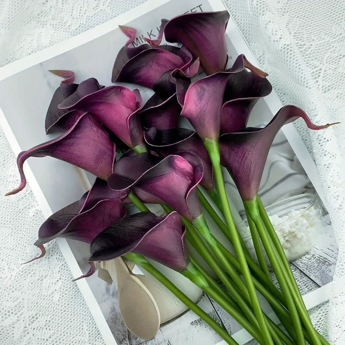 Calla Lily Faux Flower Set