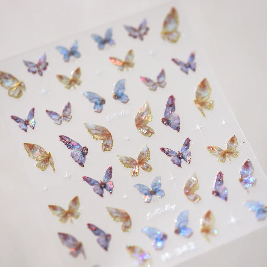 NAILFYOU Kawaii Butterfly Nail Stickers