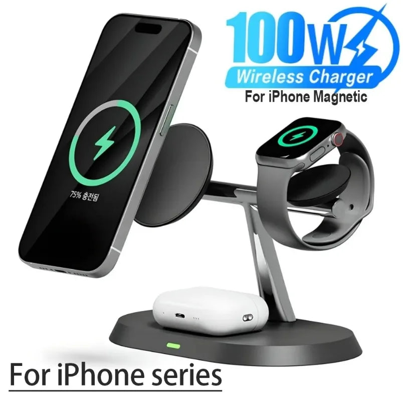 3-in-1 Magnetic Wireless Charger