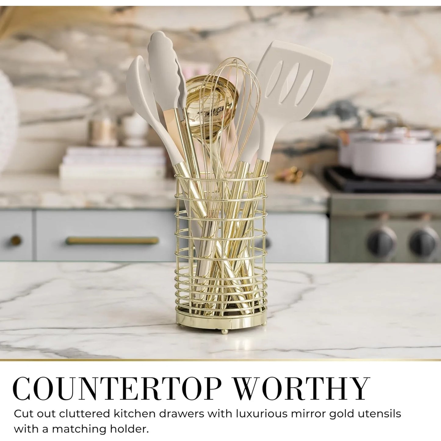 Silicone Stainless Steel Kitchen Set