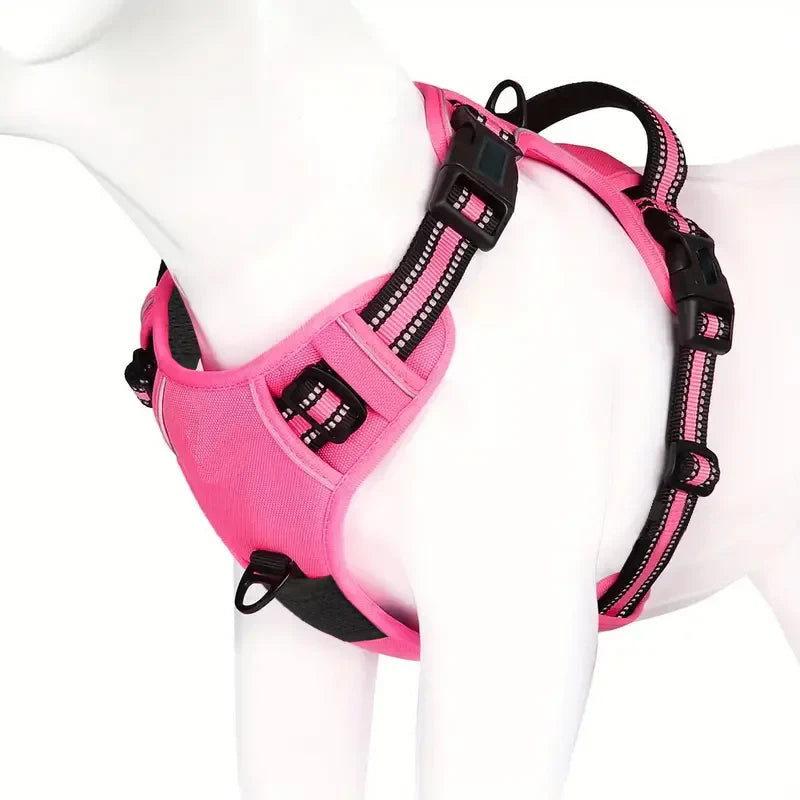 Reflective No-Pull Training Harness