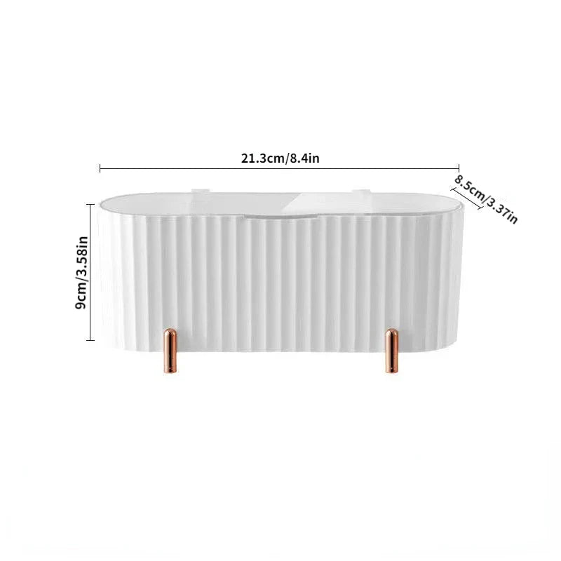 Transparent Desktop Beauty Organizer