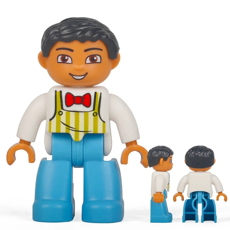 City Careers Action Figures Blocks