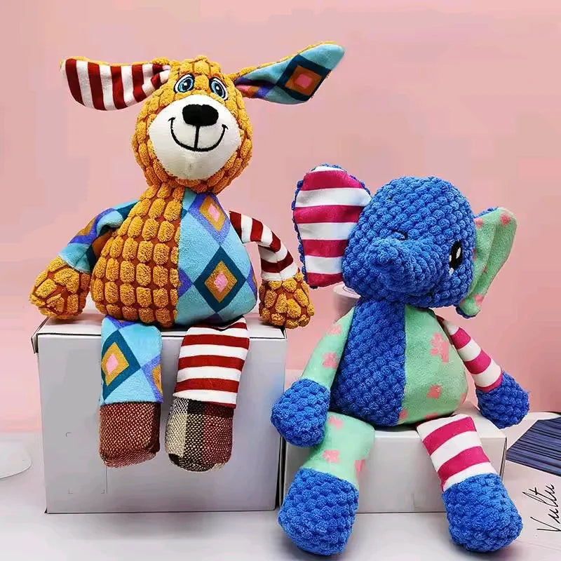 Interactive Plush Pet Chew Toy