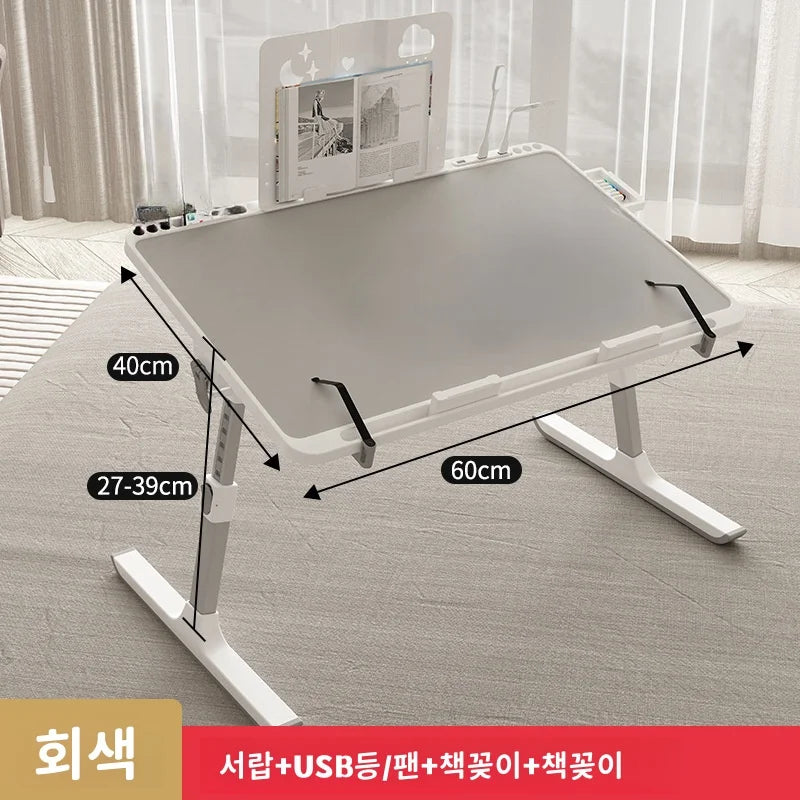 Adjustable Foldable Laptop Bed Table