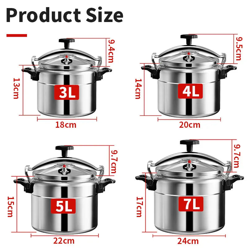 Aluminum Gas Pressure Cooker