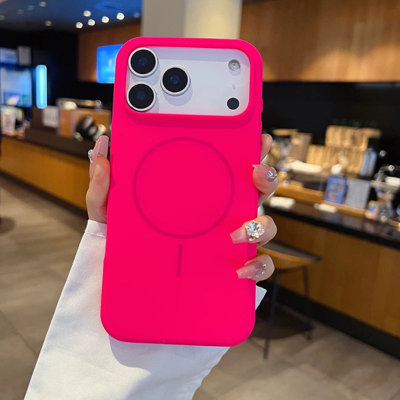 Luxury Silicone iPhone 17 Case