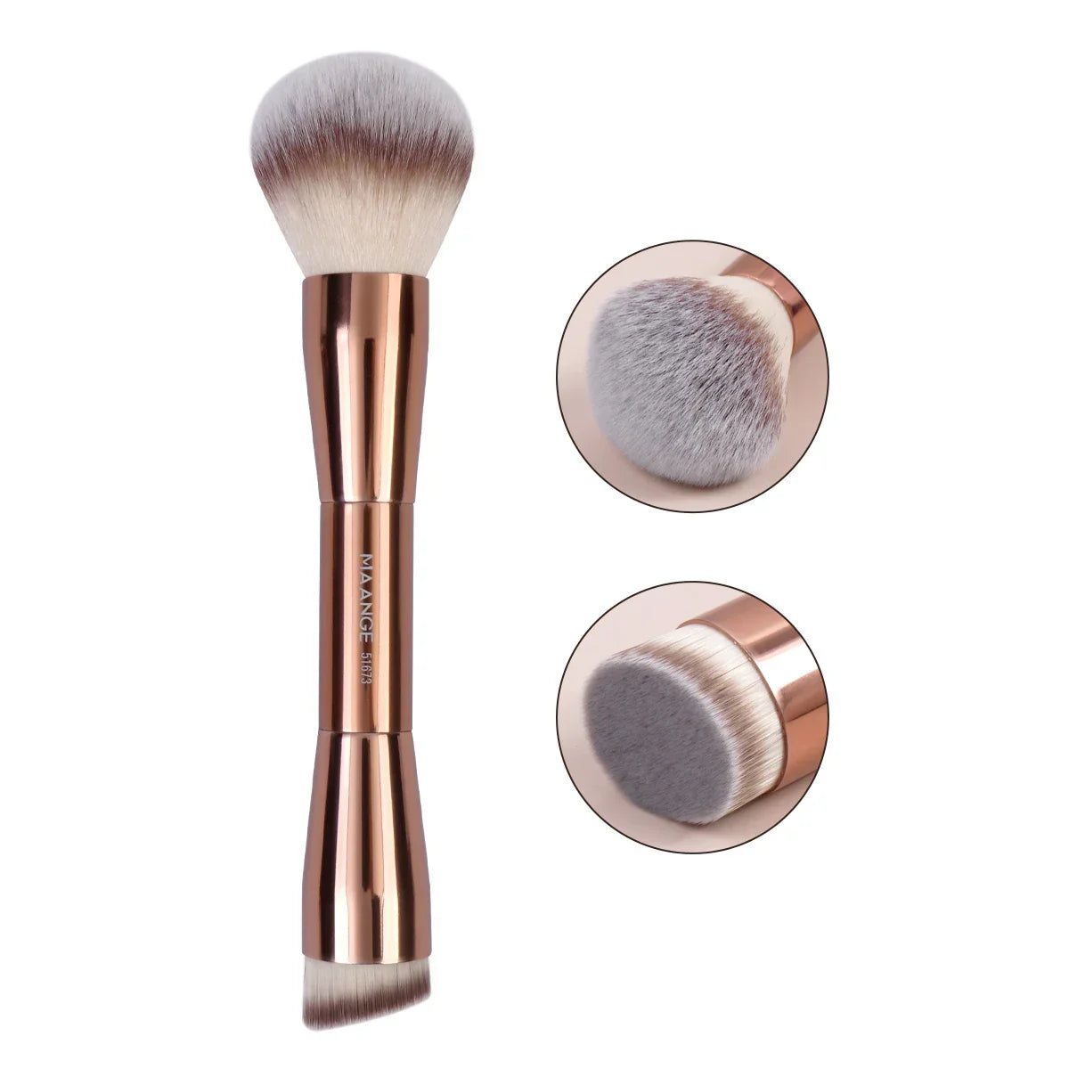 MAANGE Double Head Makeup Brushes