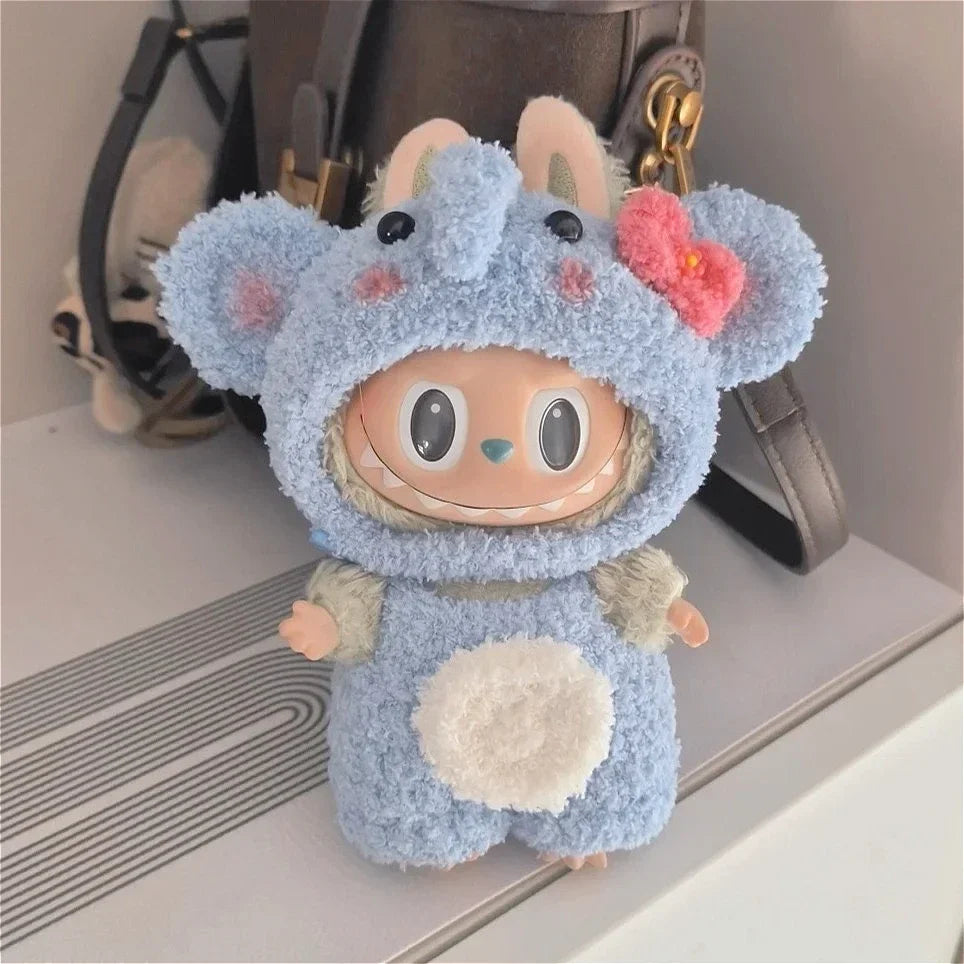 Pink Pig Labubu Hoodie Set