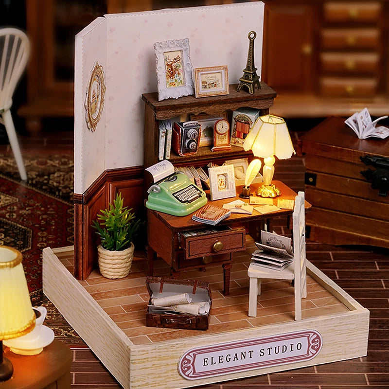 DIY Mini Wooden Dollhouse