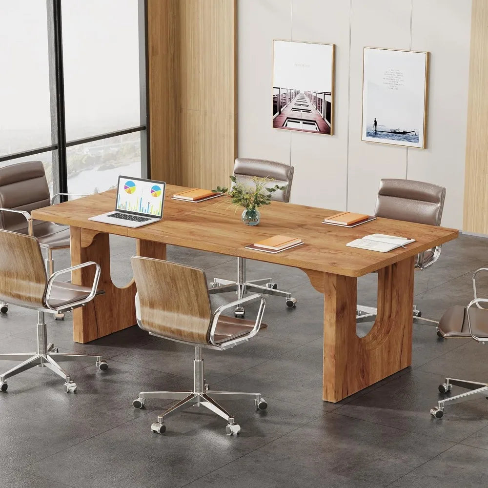 ANGDUO Modern Executive Office Desk