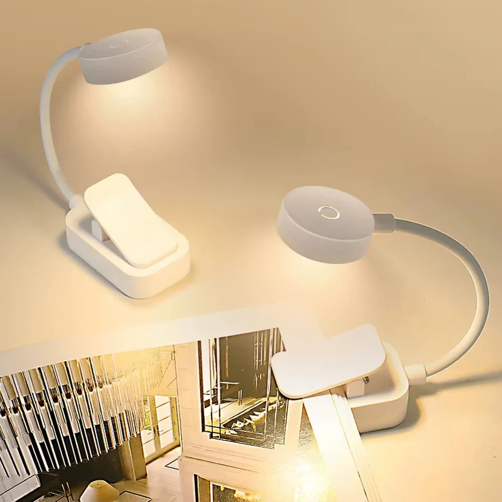 Htomaza Mini USB LED Reading Lamp