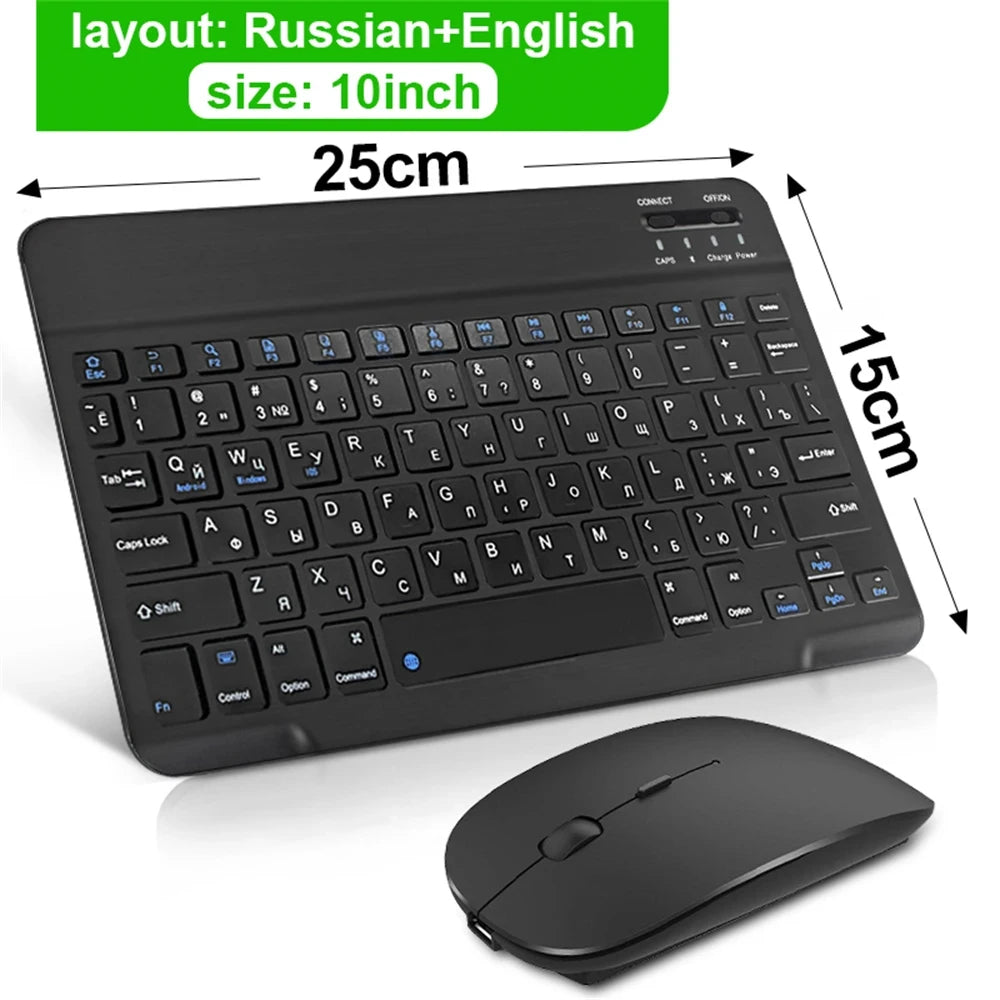 Bluetooth Keyboard & Mouse Combo