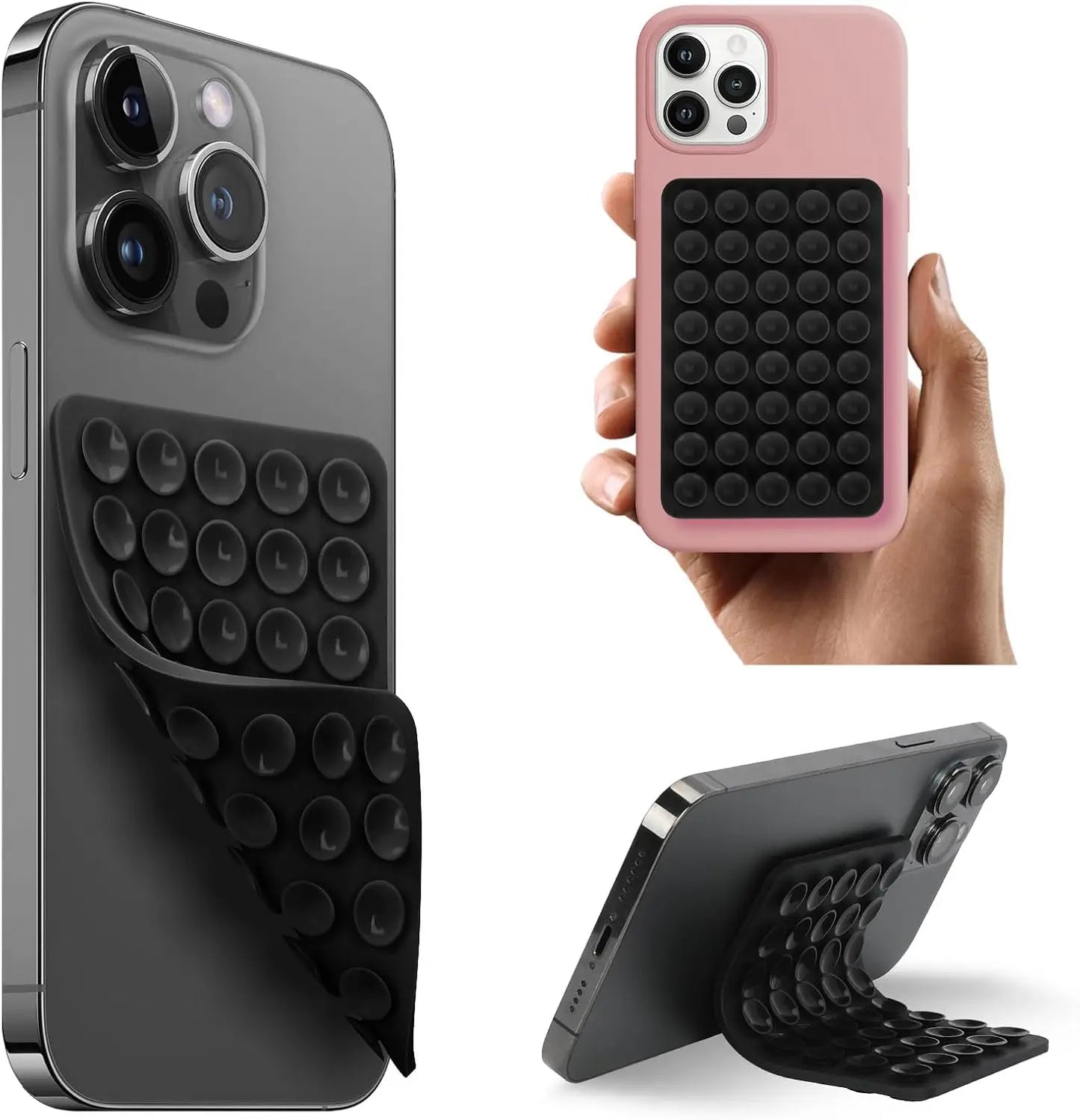 Heart Shape Double-Sided Suction Holder