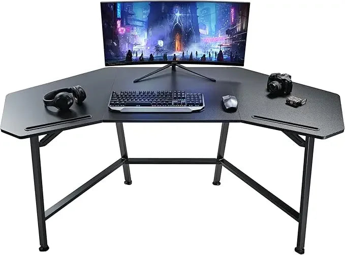 ANGDUO Wing-Shaped Ergonomic Gaming Desk