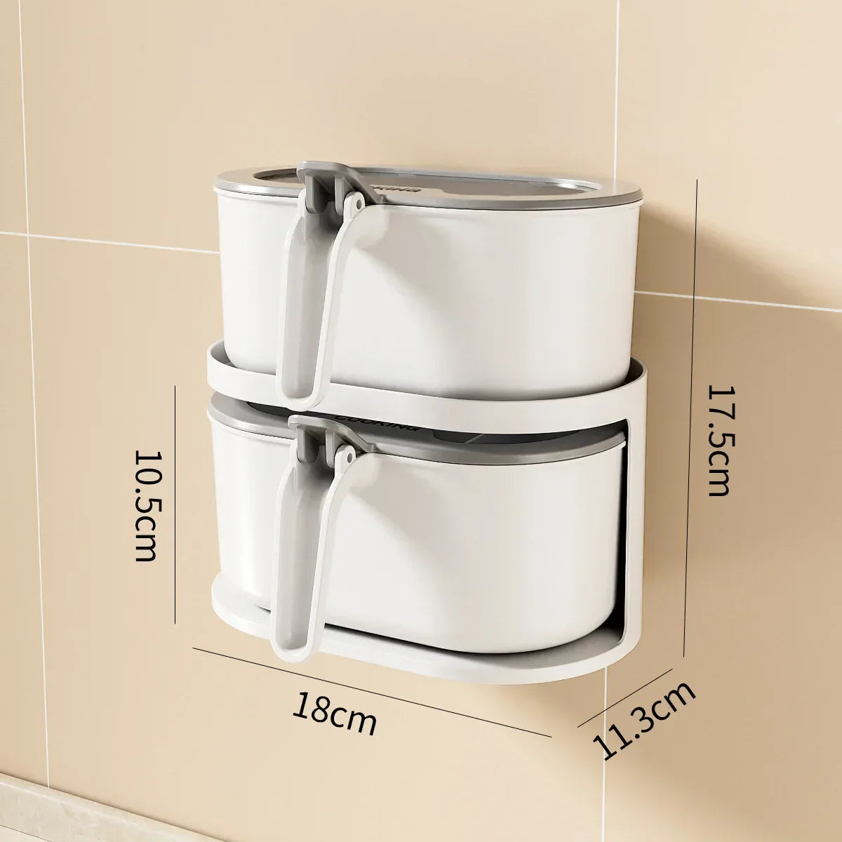 Kitchen Wall Storage Jars