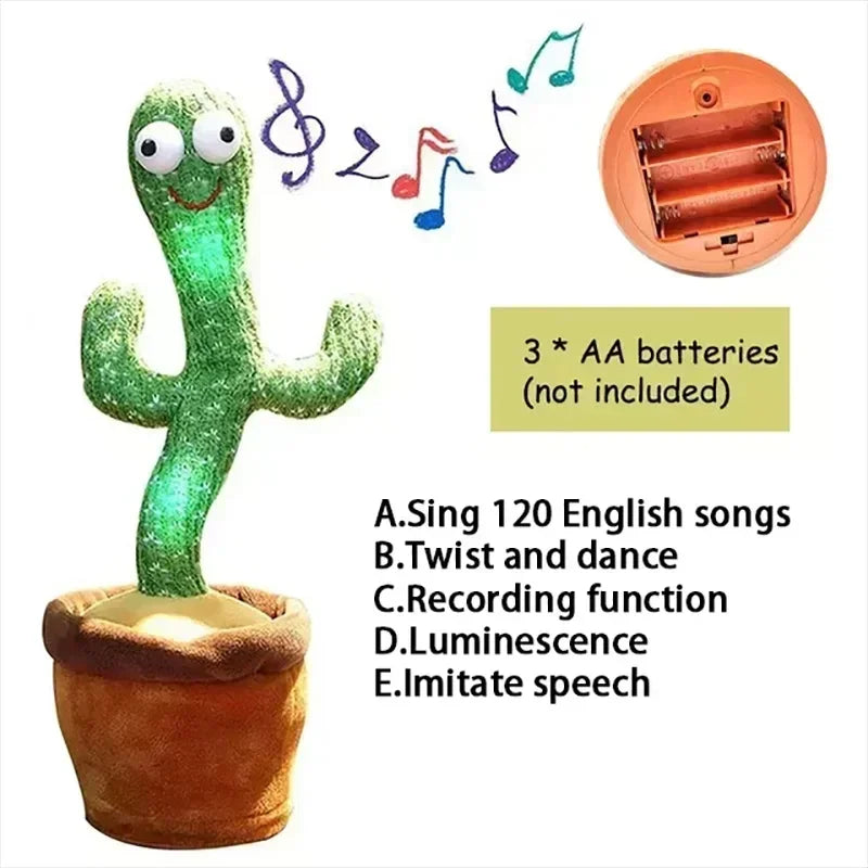 Smart Talking Plush Cactus
