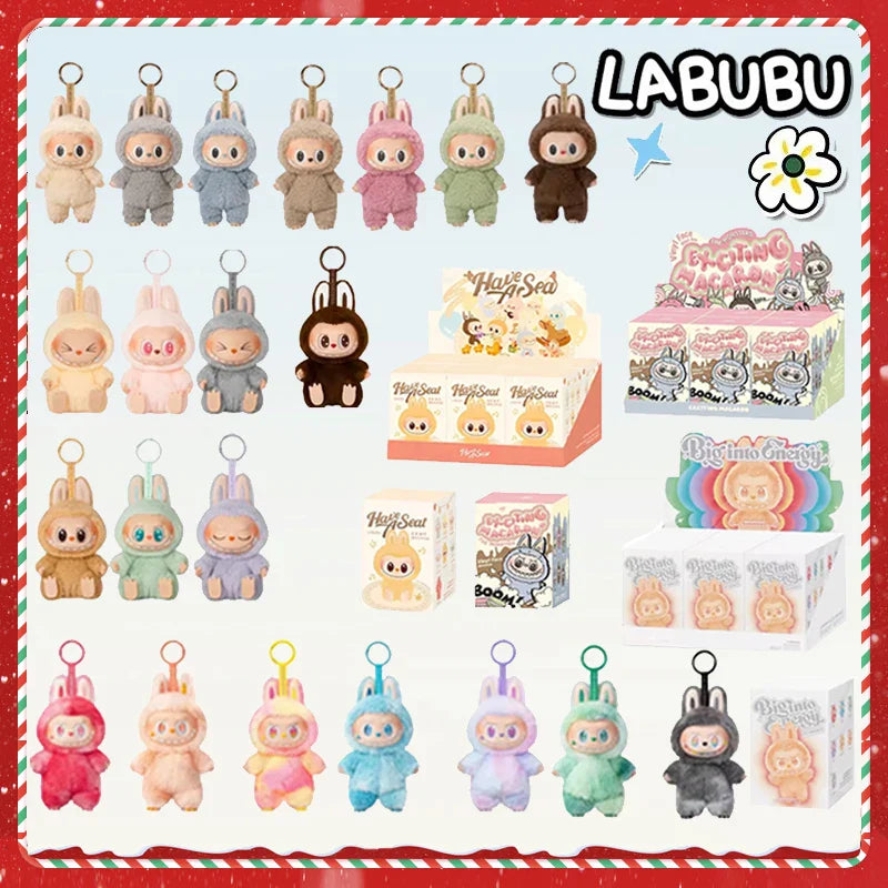 MINISO Labubu V3 Heartbeat Macaron