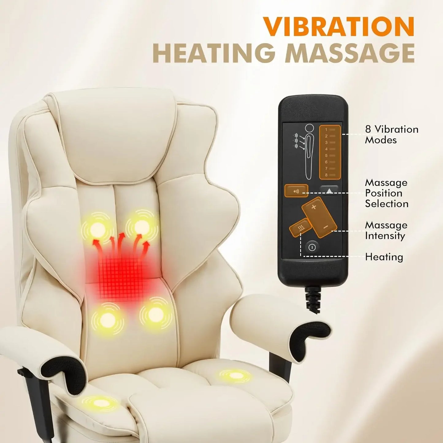 XMSJ 6-Point Massage Executive Chair
