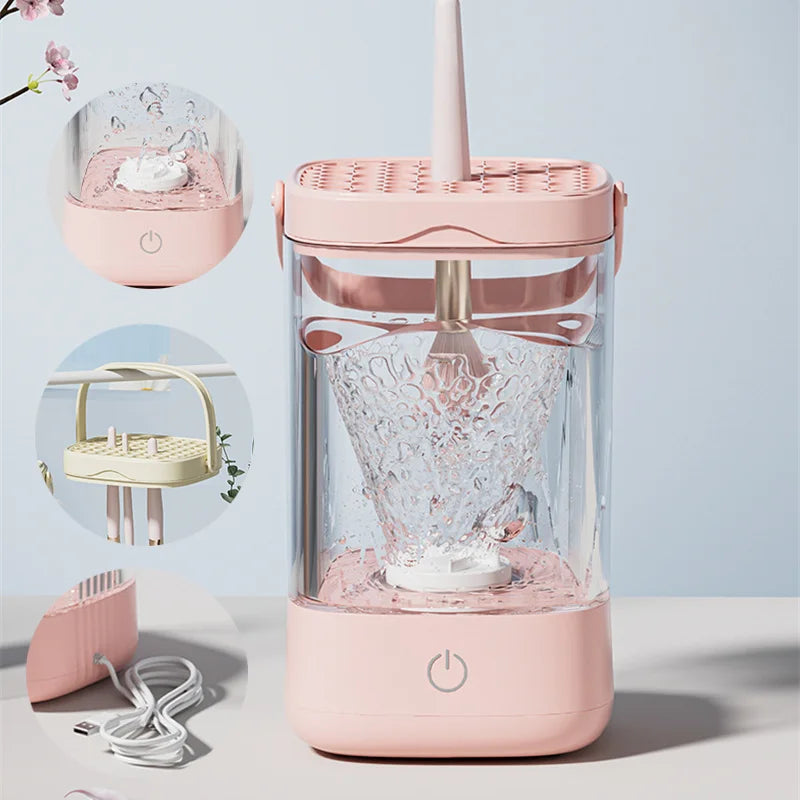 3-in-1 Electric Makeup Brush Cleaner