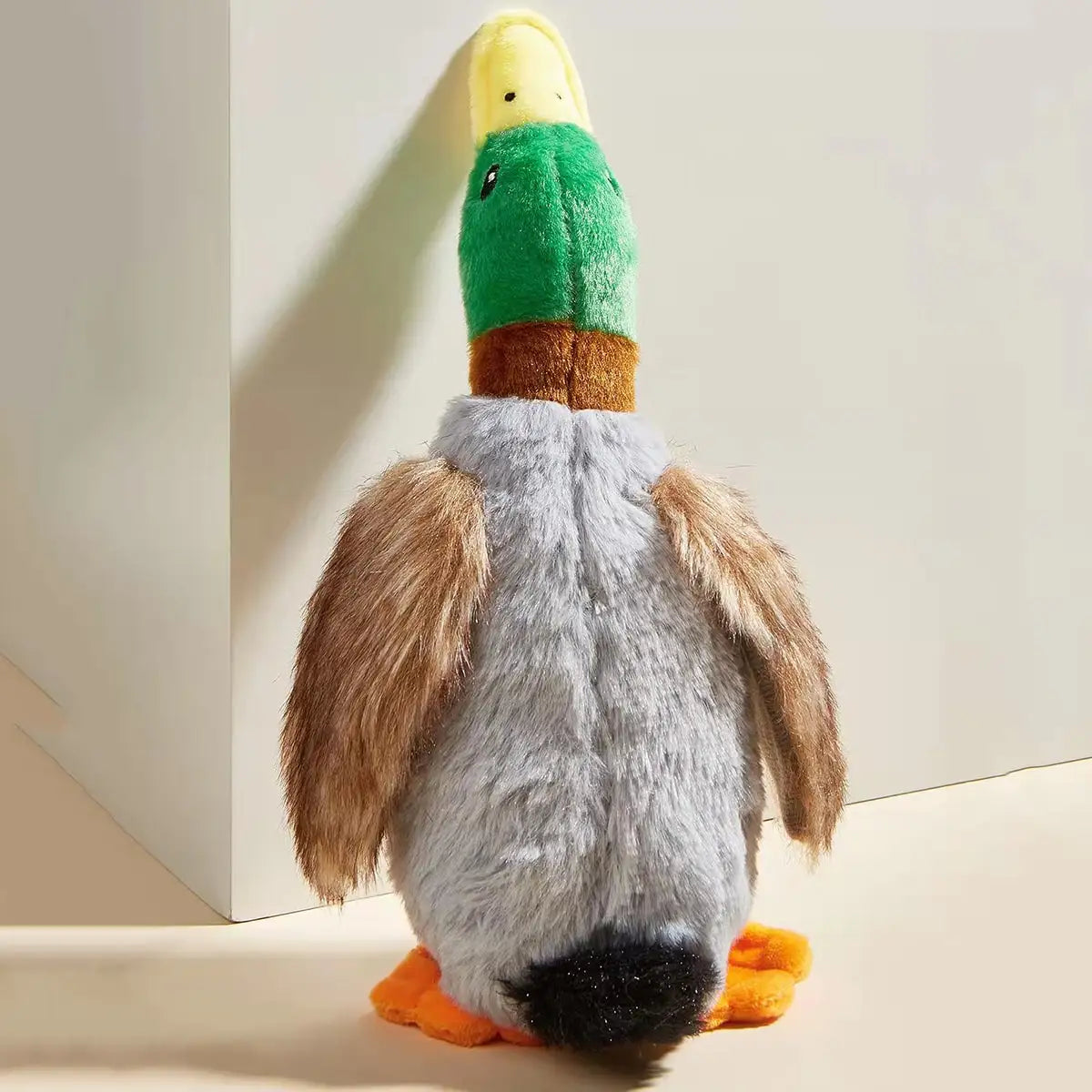 Wild Duck Plush Dog Toy