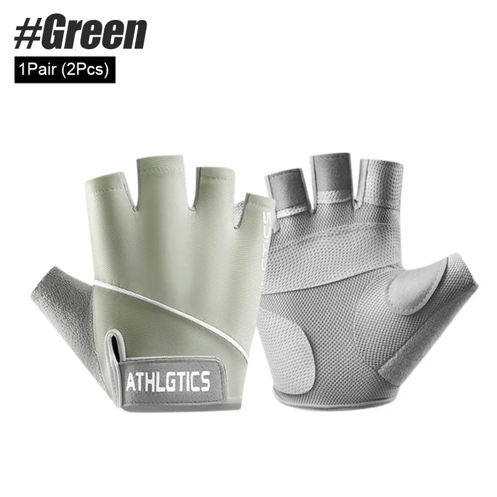 Breathable Fingerless Gym Gloves