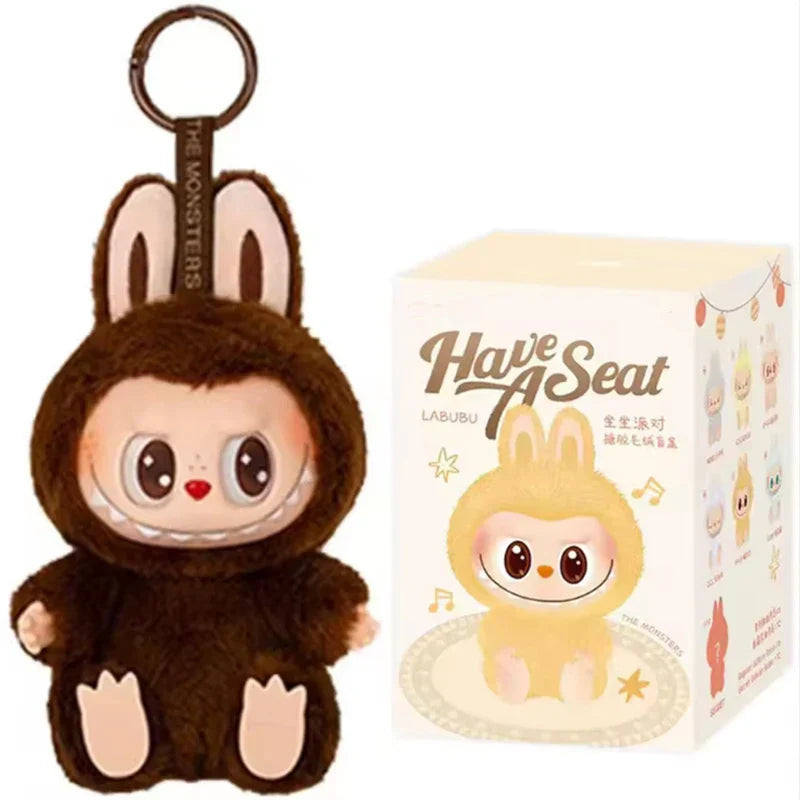 1:1 Quality Labubu Blind Box Monster Series Keychain