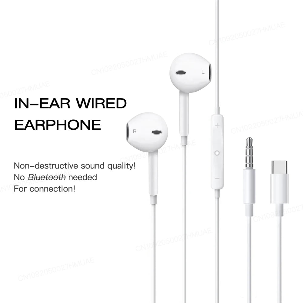 Original Wired Earphones for iPhone