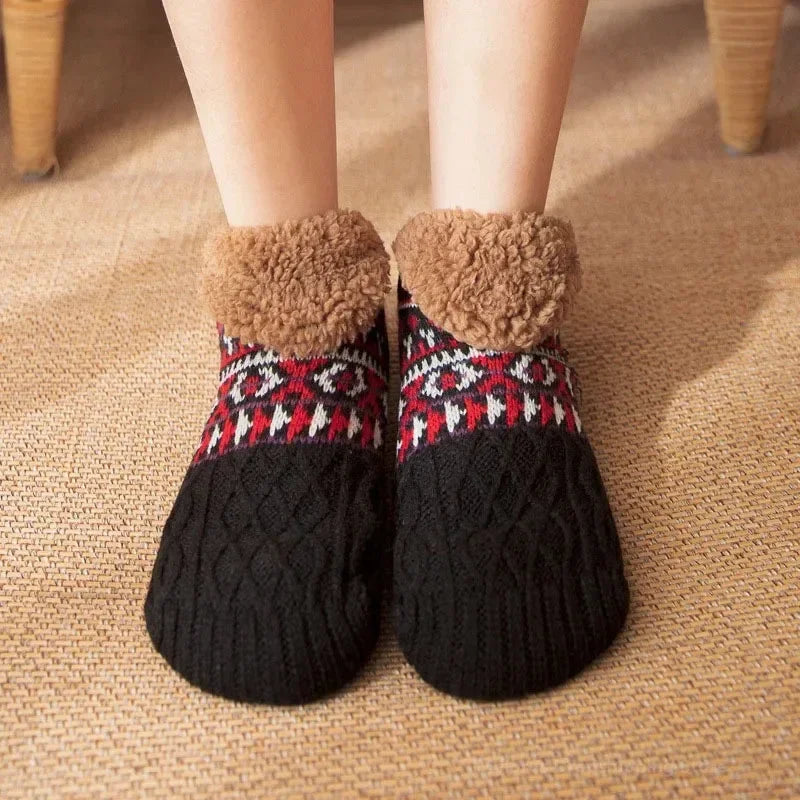 Women’s Fleece Slipper Socks