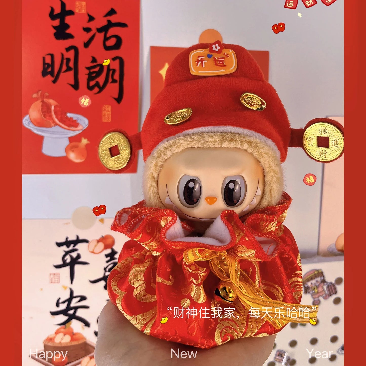 Labubu Devil Jumpsuit Outfit Set