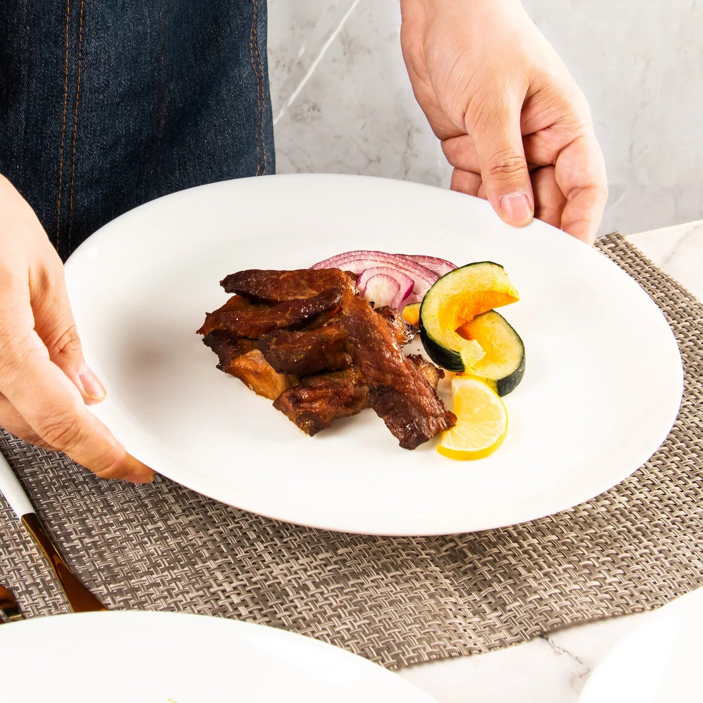 Shatterproof Glass Dinner Plates