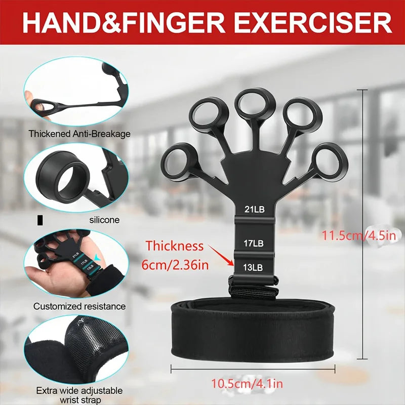 Silicone Finger Trainer Strengthener