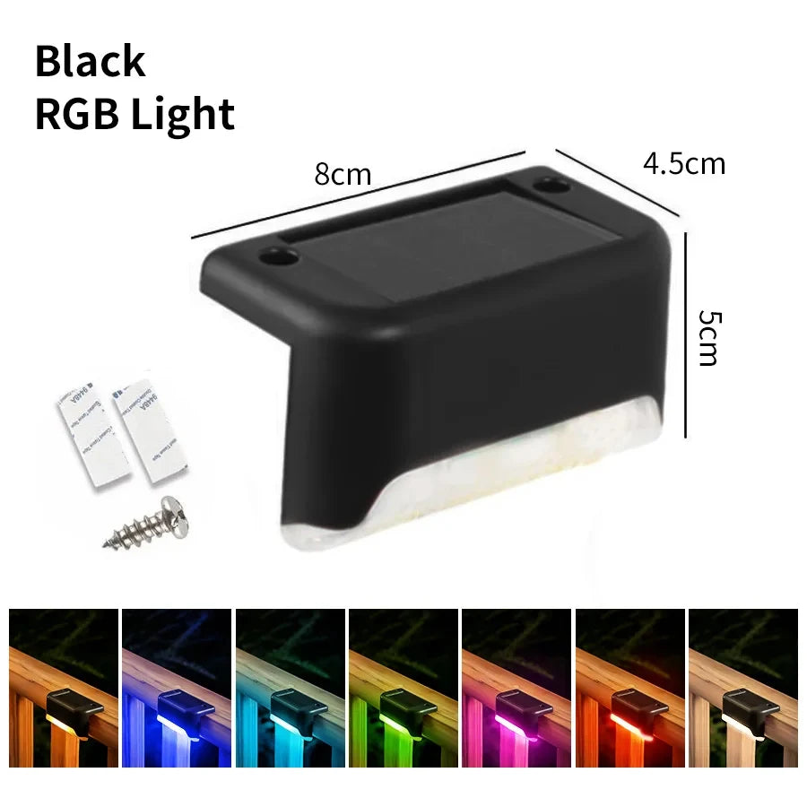 Solar LED Outdoor Step Lights