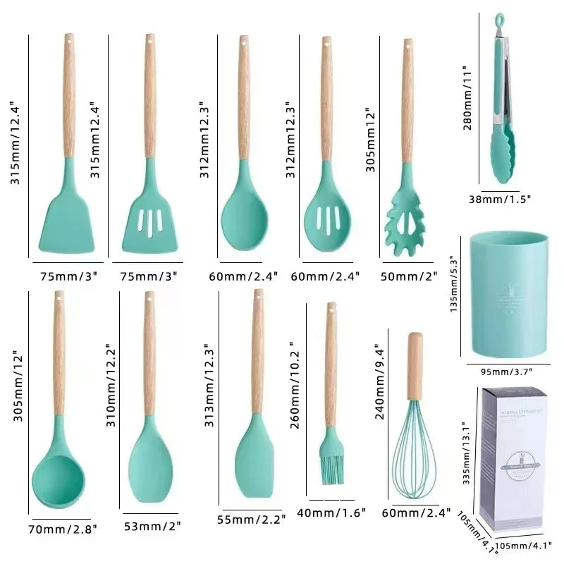 Non-Stick Kitchen Utensil Set