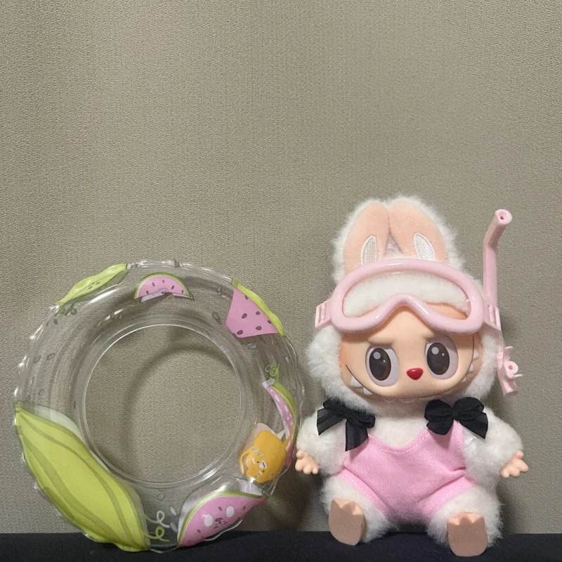 Labubu Pink Swimsuit Outfit Set