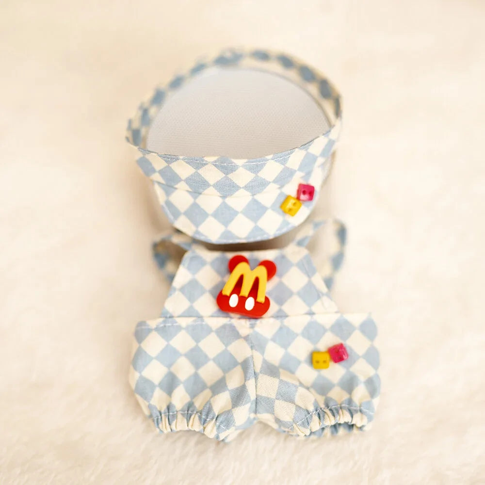 Yoocour Labubu Checkerboard Tennis Outfit