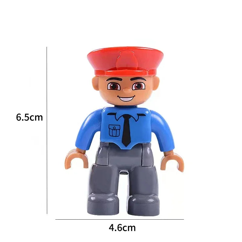 City Careers Action Figures Blocks