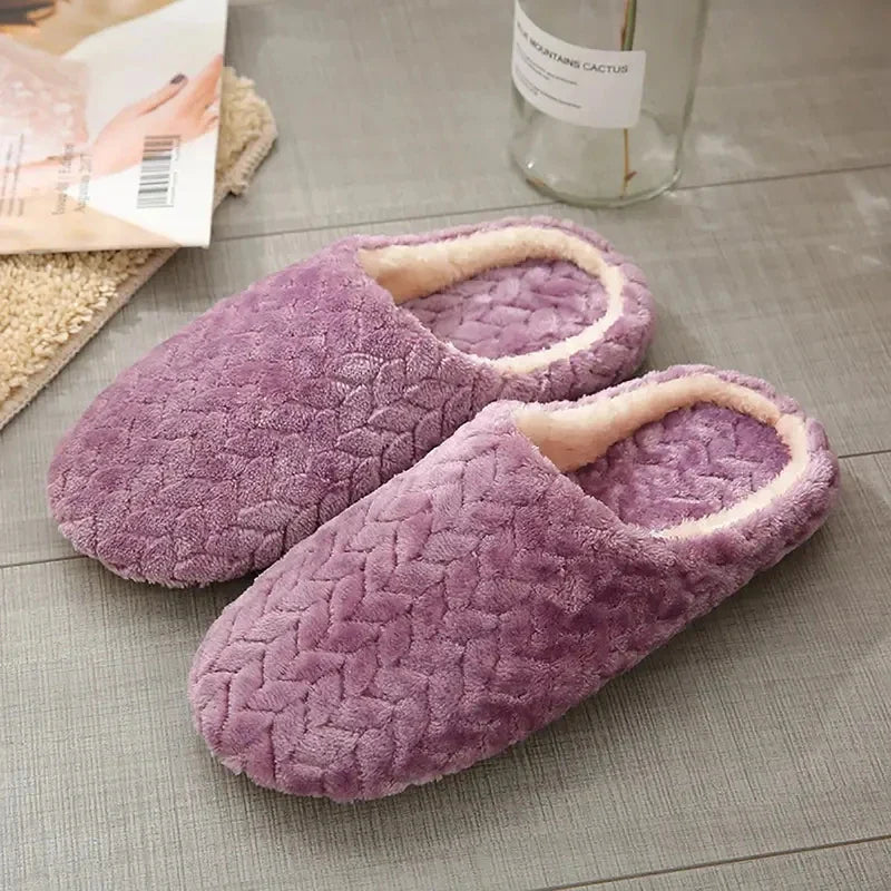 CozyStep Unisex Fluffy Slippers