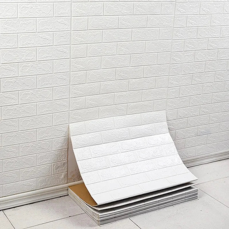 3D Brick Pattern Wall Stickers