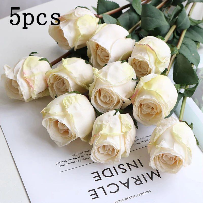 Burnt Edge Rose Buds