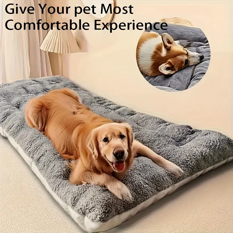 Extra-Large Plush Pet Bed