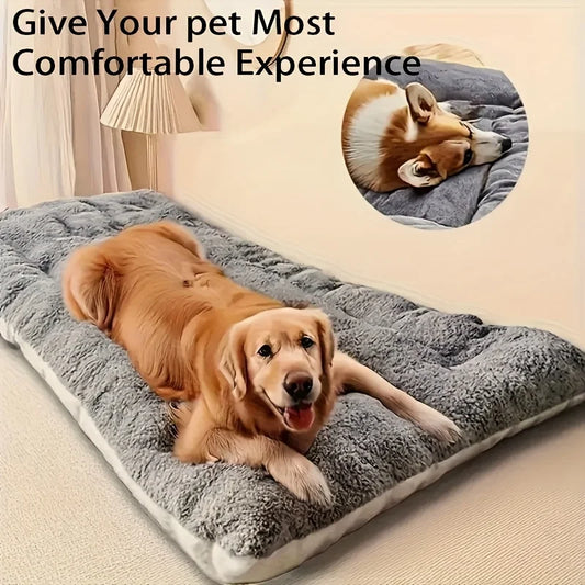 Extra-Large Plush Pet Bed