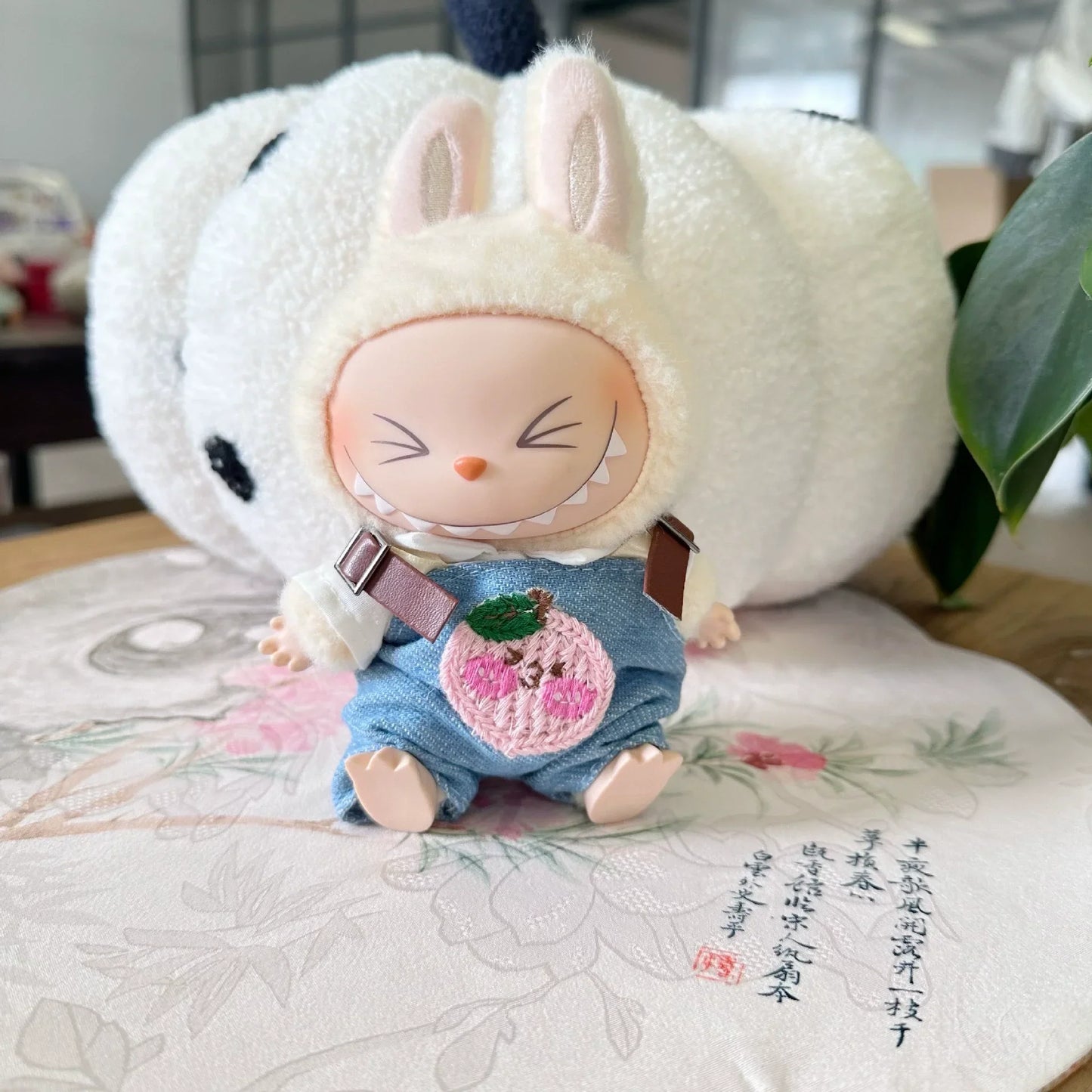 Labubu Autumn Onesie Hat Set