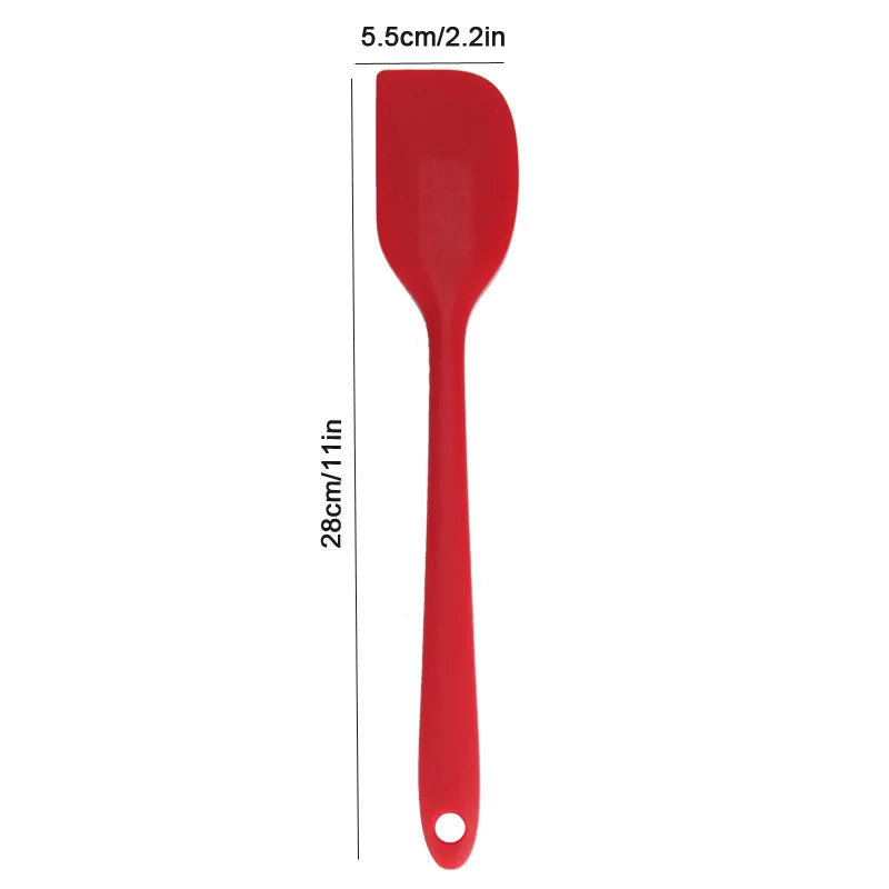Heat-Resistant Silicone Cream Spatula