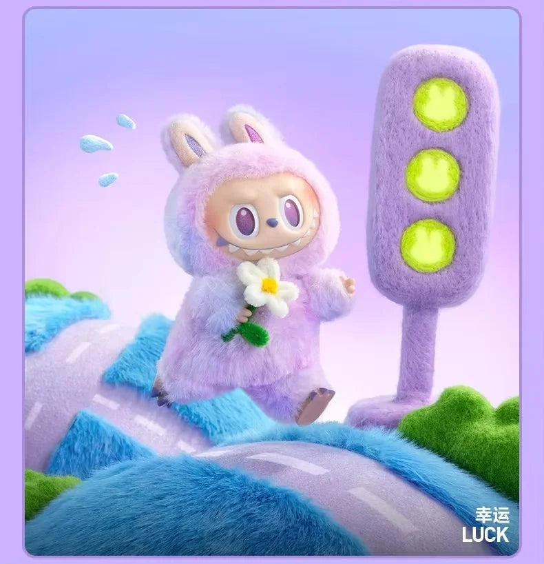 Labubu V1–V3 Series Macaron Keychain