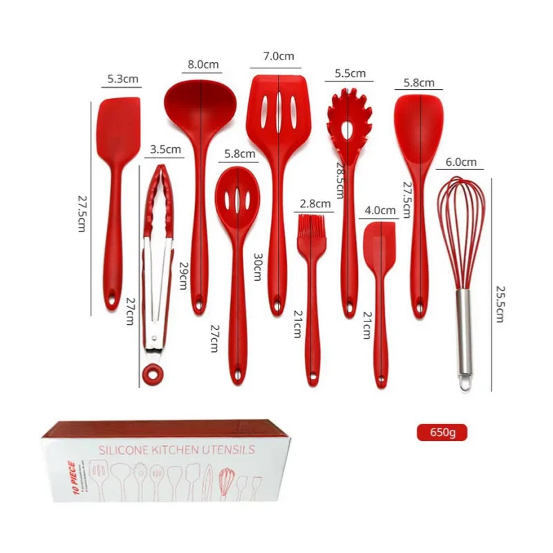 6-Piece Silicone Spatula Set